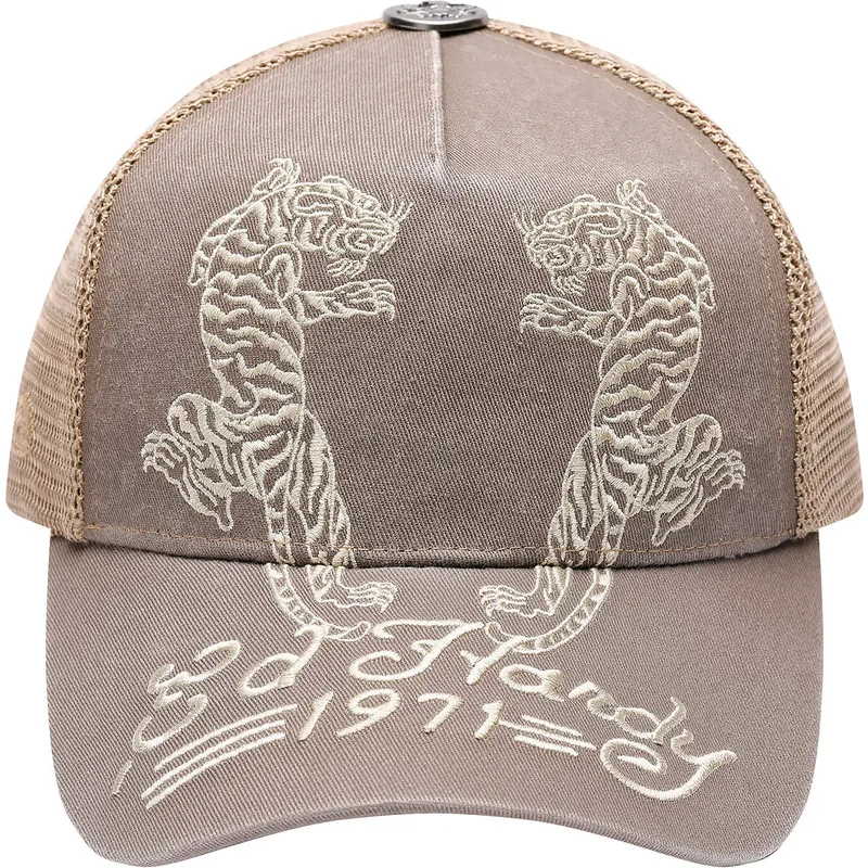 trucker-cap-beige-desert-tiger-von-ed-hardy trucker-cap-beige-desert-tiger-von-ed-hardy