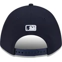 casquette-courbee-bleue-marine-snapback-9forty-m-crown-player-replica-new-york-yankees-mlb-new-era