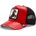 trucker-cap-rot-und-schwarz-pferd-shleather-stallion-the-farm-von-goorin-bros