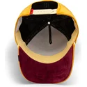 gelbe-gebogene-snapback-kappe-lowe-lion-royalty-the-farm-von-goorin-bros