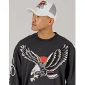 weisse-trucker-kappe-love-kills-slowly-von-ed-hardy