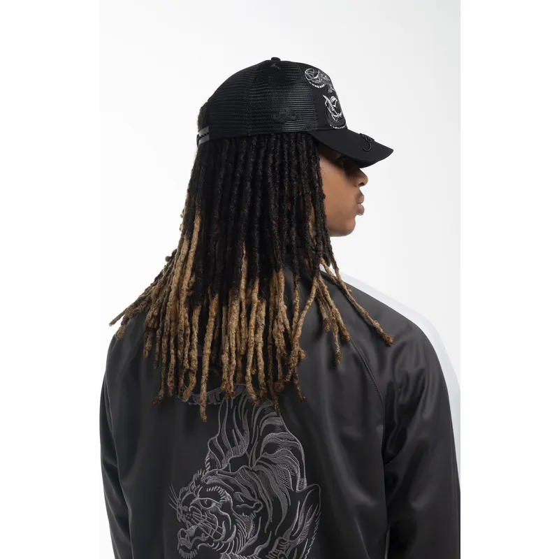 trucker-cap-schwarz-duo-black-snake-von-ed-hardy