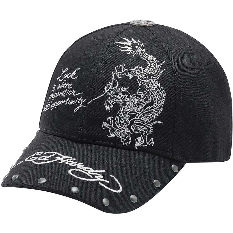 schwarze-verstellbare-curved-cap-lucky-dragon-von-ed-hardy