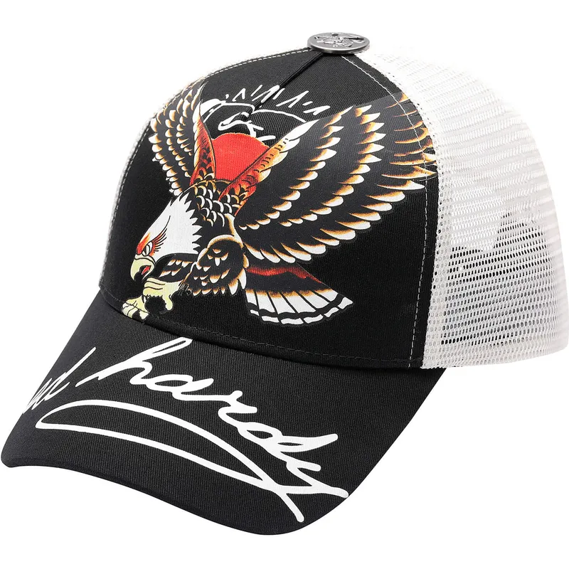 trucker-cap-schwarz-und-weiss-soaring-eagle-von-ed-hardy trucker-cap-schwarz-und-weiss-soaring-eagle-von-ed-hardy
