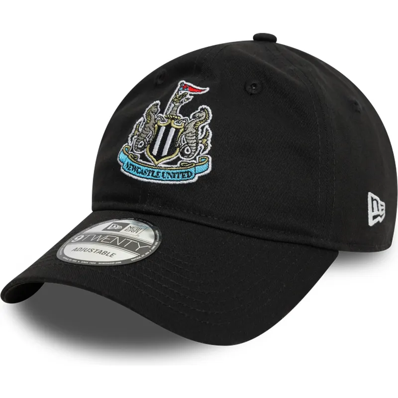 schwarze-verstellbare-gebogene-kappe-9twenty-core-von-newcastle-united-football-club-premier-league-von-new-era schwarze-verstellbare-gebogene-kappe-9twenty-core-von-newcastle-united-football-club-premier-league-von-new-era