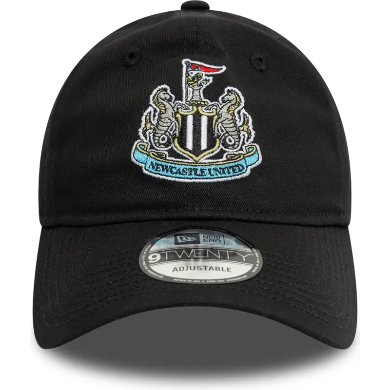 schwarze-verstellbare-gebogene-kappe-9twenty-core-von-newcastle-united-football-club-premier-league-von-new-era schwarze-verstellbare-gebogene-kappe-9twenty-core-von-newcastle-united-football-club-premier-league-von-new-era