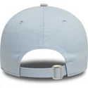 casquette-courbee-bleue-ajustable-avec-logo-bleu-9forty-league-essential-new-york-yankees-mlb-new-era