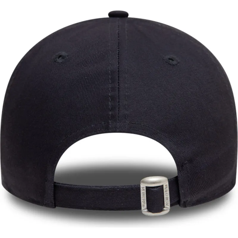 marineblaue-verstellbare-curved-cap-mit-blauem-logo-9forty-league-essential-der-new-york-yankees-mlb-von-new-era marineblaue-verstellbare-curved-cap-mit-blauem-logo-9forty-league-essential-der-new-york-yankees-mlb-von-new-era