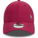rote-verstellbare-curved-cap-9forty-flawless-der-los-angeles-dodgers-mlb-von-new-era