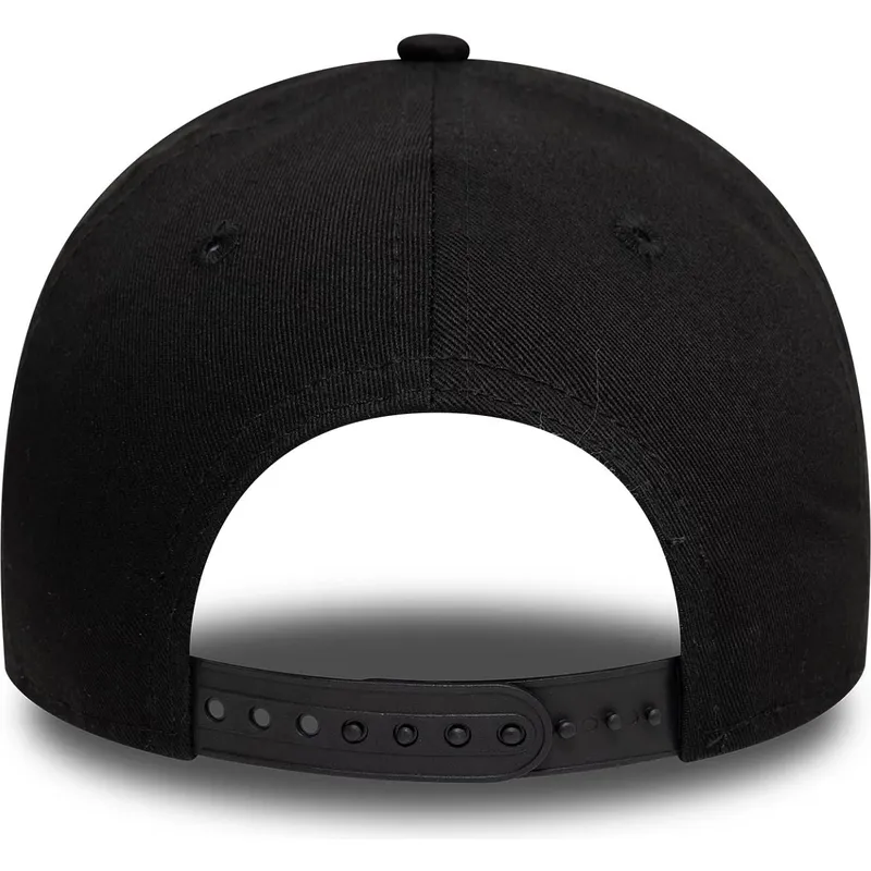 schwarze-gebogene-snapback-kappe-mit-blauem-logo-9forty-a-frame-world-series-patch-der-los-angeles-dodgers-mlb-von-new-era