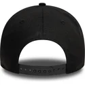 schwarze-gebogene-snapback-kappe-mit-marineblauem-logo-9forty-a-frame-world-series-patch-der-new-york-yankees-mlb-von-new-era