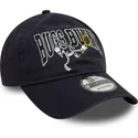 marineblaue-verstellbare-curved-cap-9twenty-washed-bugs-bunny-looney-tunes-von-new-era
