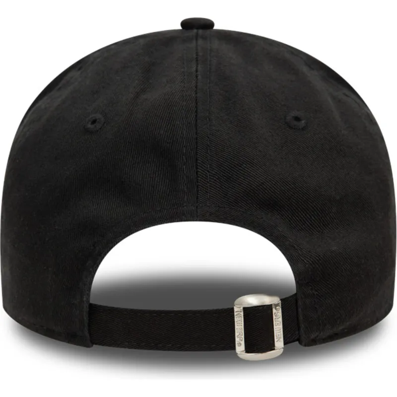 schwarze-verstellbare-gebogene-kappe-9twenty-von-carolina-mudcats-milb-von-new-era