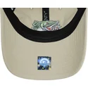 beige-verstellbare-curved-cap-9twenty-der-gwinnett-stripers-milb-von-new-era