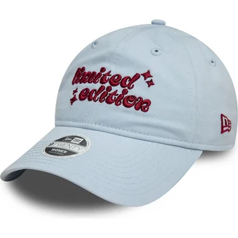 Mützen gebogen blau verstellbares band 9TWENTY der Limited Edition von New Era