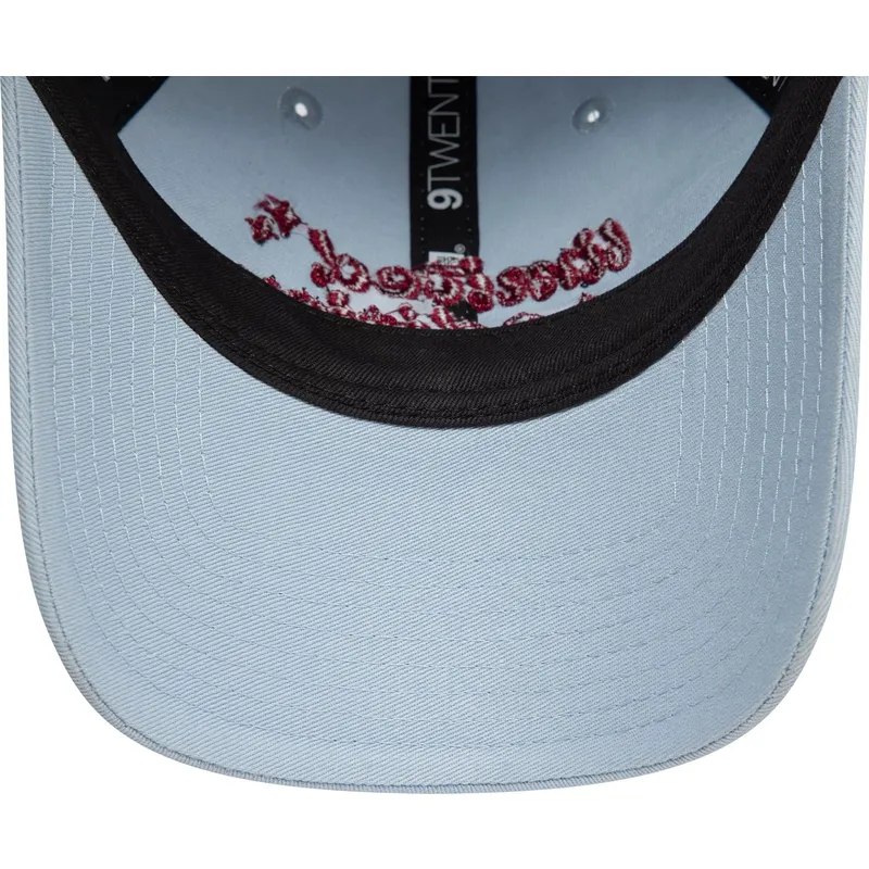 hellblaue-verstellbare-curved-cap-fur-damen-9twenty-von-limited-edition-von-new-era
