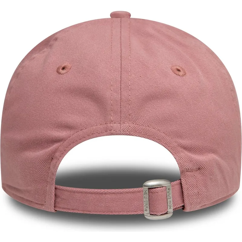 rosa-verstellbare-curved-cap-fur-damen-9twenty-holiday-mode-von-new-era