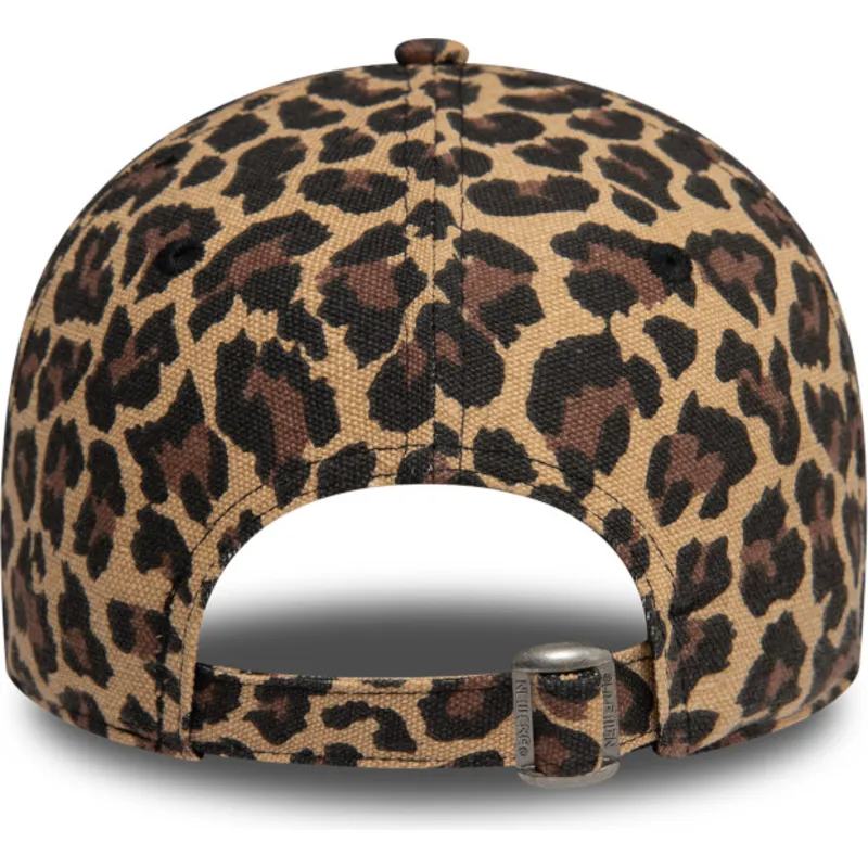 gebogene-verstellbare-leoparden-kappe-fur-damen-9forty-der-new-york-yankees-mlb-von-new-era
