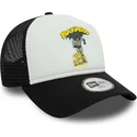 weisse-und-schwarze-trucker-kappe-fur-jungen-9forty-a-frame-batman-dc-comics-von-new-era