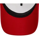 weisse-und-rote-trucker-kappe-fur-jungen-9forty-a-frame-wonder-woman-dc-comics-von-new-era