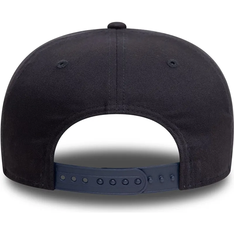 marineblaue-gebogene-snapback-kappe-9seventy-stretch-snap-der-new-york-yankees-mlb-von-new-era marineblaue-gebogene-snapback-kappe-9seventy-stretch-snap-der-new-york-yankees-mlb-von-new-era