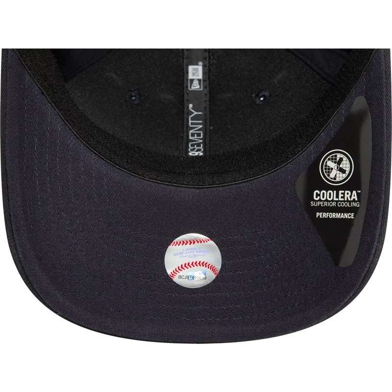 marineblaue-gebogene-snapback-kappe-9seventy-stretch-snap-der-new-york-yankees-mlb-von-new-era marineblaue-gebogene-snapback-kappe-9seventy-stretch-snap-der-new-york-yankees-mlb-von-new-era
