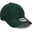 grune-verstellbare-curved-cap-9forty-flawless-der-new-york-yankees-mlb-von-new-era