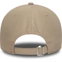 braune-verstellbare-curved-cap-9forty-flawless-der-new-york-yankees-mlb-von-new-era