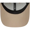 braune-verstellbare-curved-cap-9forty-flawless-der-new-york-yankees-mlb-von-new-era