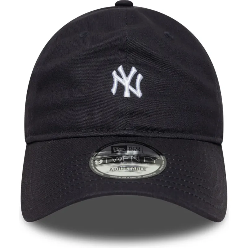 marineblaue-verstellbare-curved-cap-9twenty-mini-logo-der-new-york-yankees-mlb-von-new-era marineblaue-verstellbare-curved-cap-9twenty-mini-logo-der-new-york-yankees-mlb-von-new-era