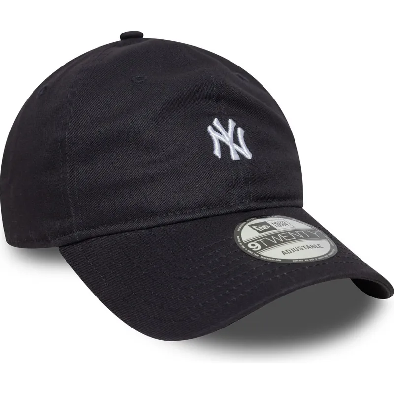 marineblaue-verstellbare-curved-cap-9twenty-mini-logo-der-new-york-yankees-mlb-von-new-era marineblaue-verstellbare-curved-cap-9twenty-mini-logo-der-new-york-yankees-mlb-von-new-era