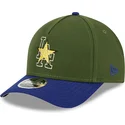 casquette-courbee-verte-et-bleue-snapback-9forty-m-crown-city-feature-los-angeles-dodgers-mlb-new-era