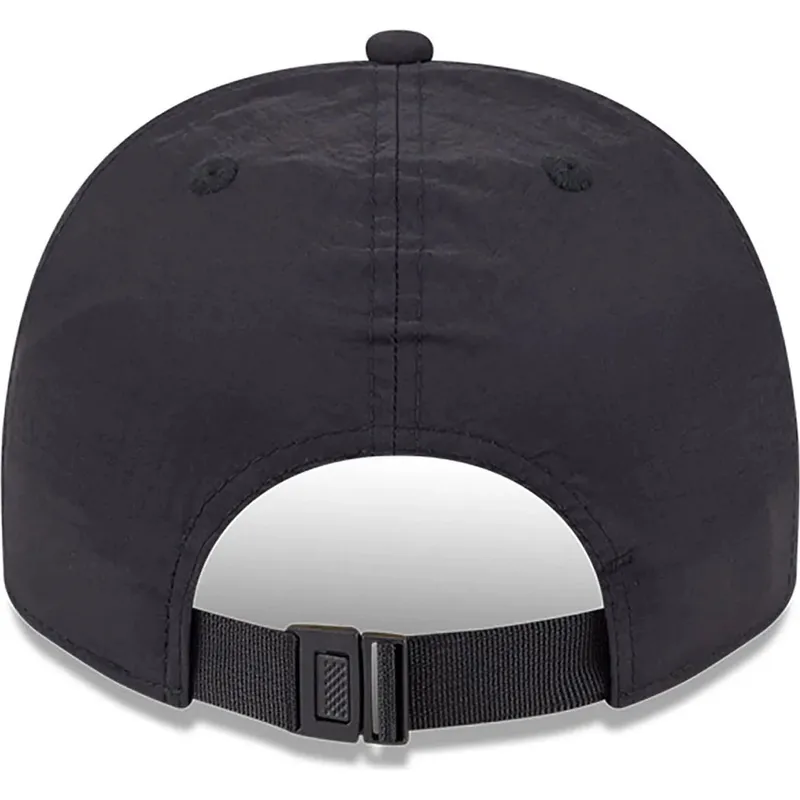 schwarze-verstellbare-gebogene-kappe-golfer-everyday-nylon-von-new-york-yankees-mlb-von-new-era schwarze-verstellbare-gebogene-kappe-golfer-everyday-nylon-von-new-york-yankees-mlb-von-new-era