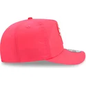 rosa-verstellbare-gebogene-kappe-golfer-everyday-nylon-von-chicago-bulls-nba-von-new-era