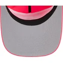 rosa-verstellbare-gebogene-kappe-golfer-everyday-nylon-von-chicago-bulls-nba-von-new-era