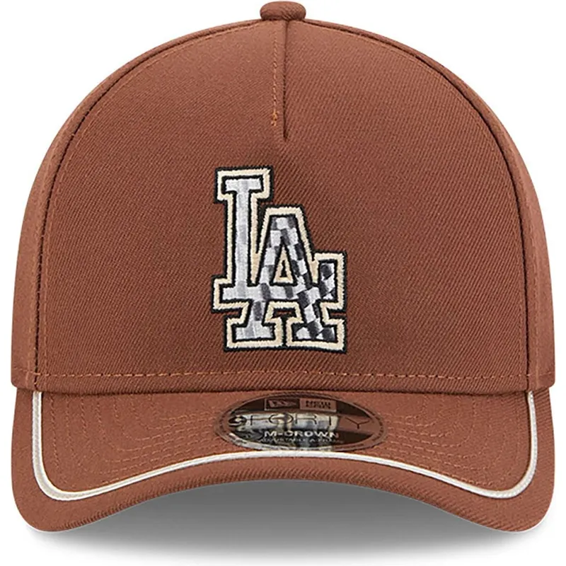 braune-gebogene-snapback-kappe-9forty-m-crown-a-frame-motorsport-der-los-angeles-dodgers-mlb-von-new-era braune-gebogene-snapback-kappe-9forty-m-crown-a-frame-motorsport-der-los-angeles-dodgers-mlb-von-new-era