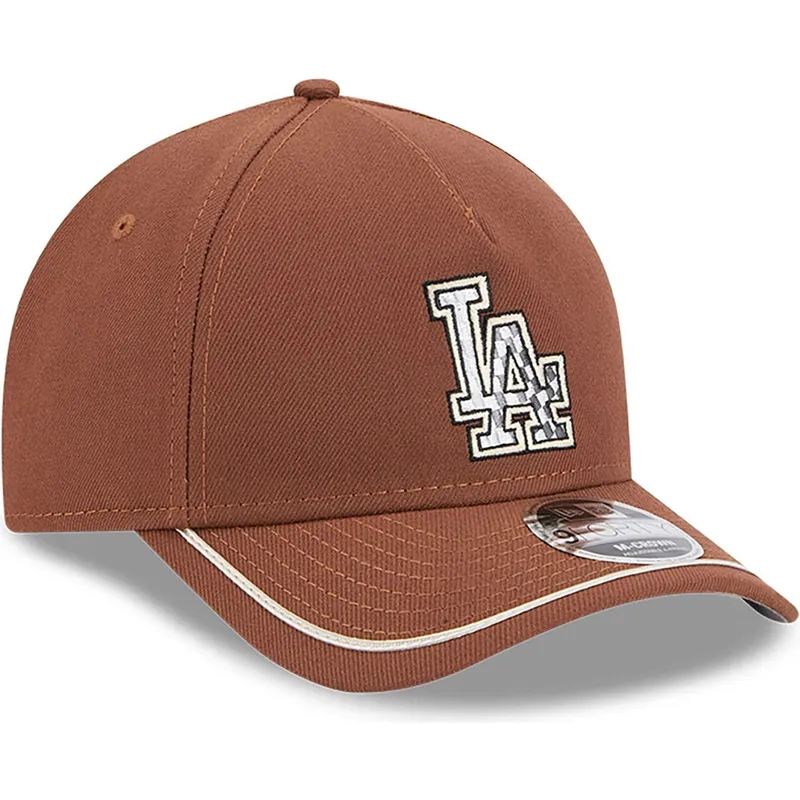 braune-gebogene-snapback-kappe-9forty-m-crown-a-frame-motorsport-der-los-angeles-dodgers-mlb-von-new-era braune-gebogene-snapback-kappe-9forty-m-crown-a-frame-motorsport-der-los-angeles-dodgers-mlb-von-new-era