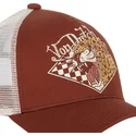casquette-trucker-marron-et-beige-gue-von-dutch
