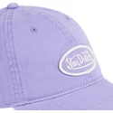 casquette-courbee-violette-ajustable-log-lav-von-dutch