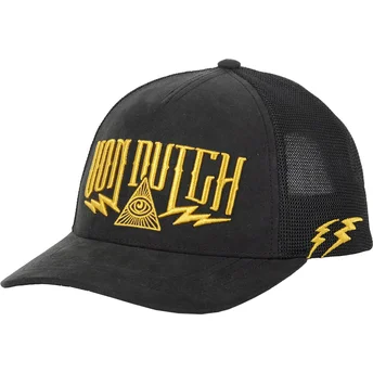 Mützen gebogen schwarz snapback ROCK03 von Von Dutch