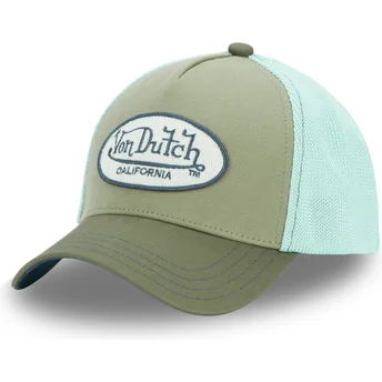 Mützen gebogen grün snapback TERRY03 von Von Dutch