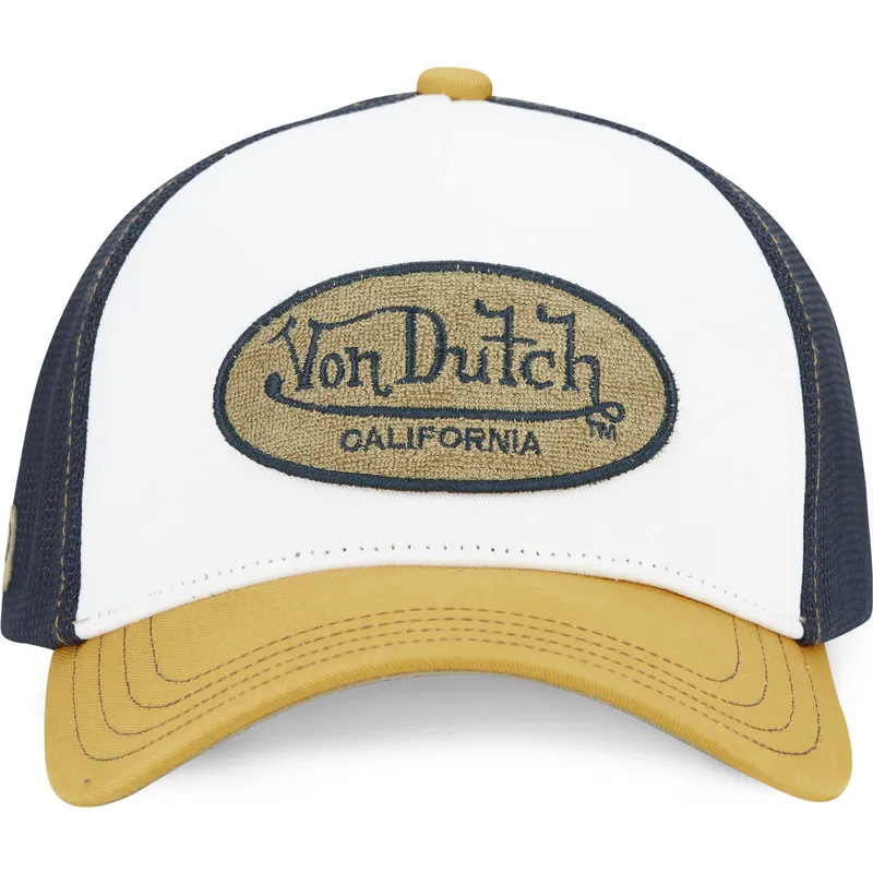 trucker-cap-weiss-schwarz-und-gelb-terry04-von-von-dutch trucker-cap-weiss-schwarz-und-gelb-terry04-von-von-dutch