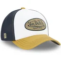 trucker-cap-weiss-schwarz-und-gelb-terry04-von-von-dutch