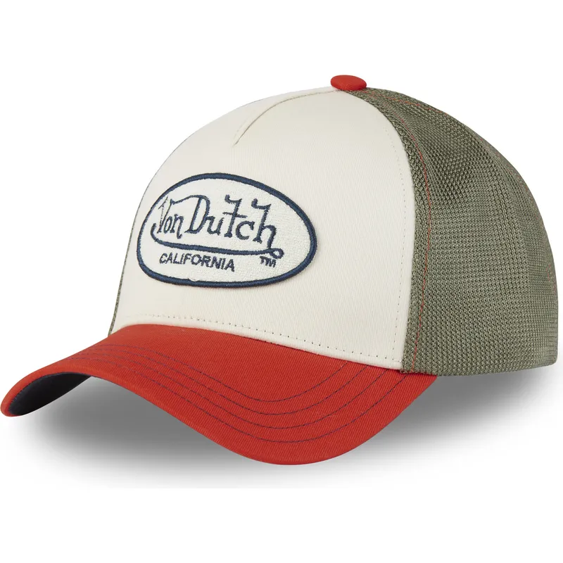 trucker-cap-beige-grun-und-rot-terry07-von-von-dutch