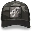 mehrfarbige-trucker-kappe-bugs-bunny-und-daffy-duck-loo11-bd-looney-tunes-von-capslab