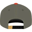 beige-und-orange-gebogene-snapback-kappe-daffy-duck-loo11-daf-looney-tunes-von-capslab