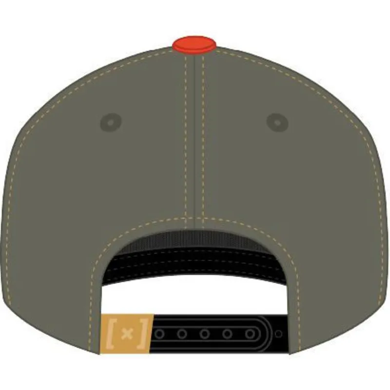beige-und-orange-gebogene-snapback-kappe-daffy-duck-loo11-daf-looney-tunes-von-capslab beige-und-orange-gebogene-snapback-kappe-daffy-duck-loo11-daf-looney-tunes-von-capslab