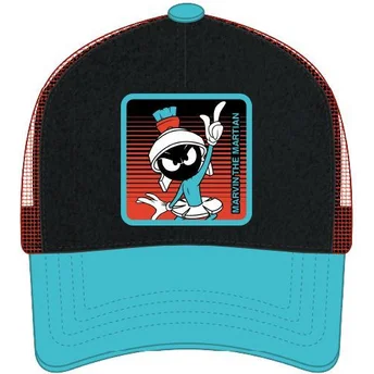 Casquette trucker noire et bleue Marvin le Martien LOO11 MAR Looney Tunes Capslab