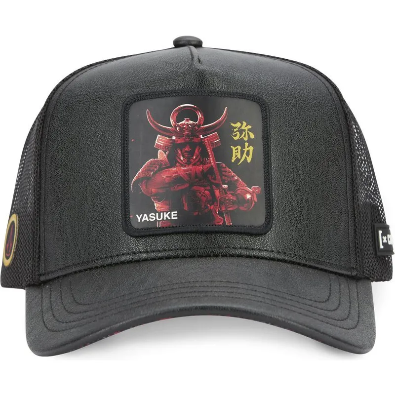 schwarze-trucker-cap-yasuke-yas-assassin-s-creed-von-capslab