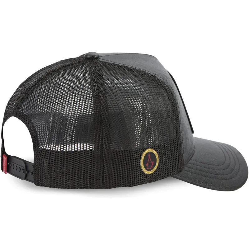 schwarze-trucker-cap-yasuke-yas-assassin-s-creed-von-capslab